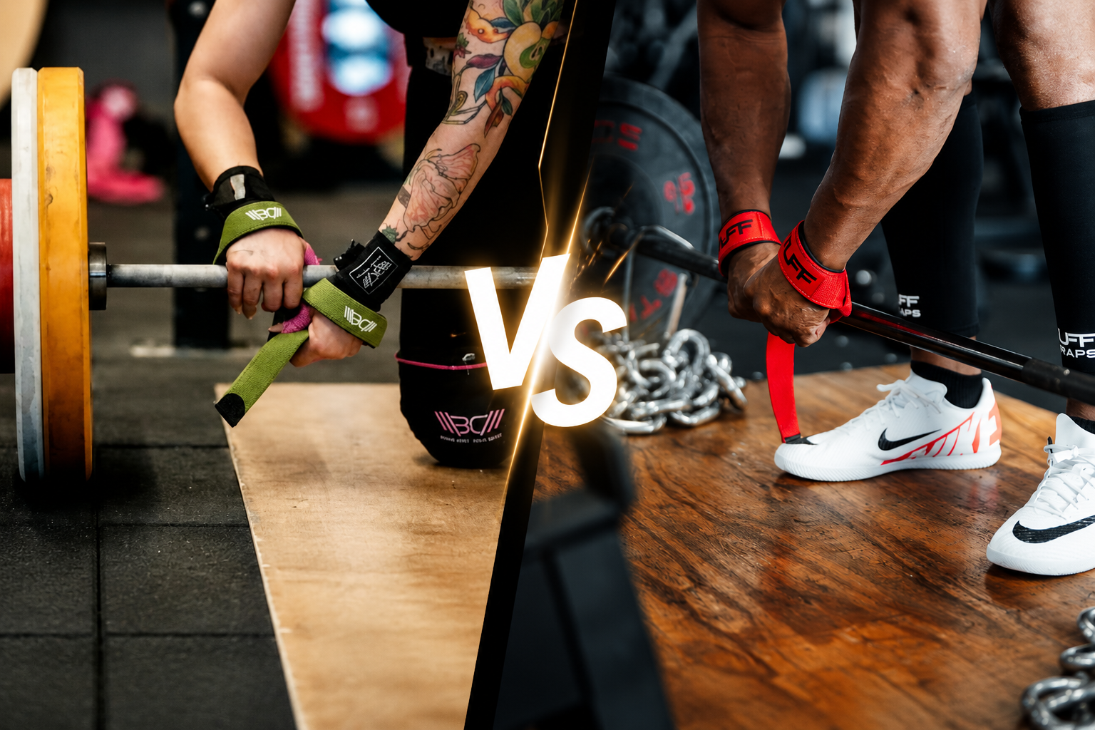 Warm Body Cold Mind vs TuffWraps lifting gear comparison