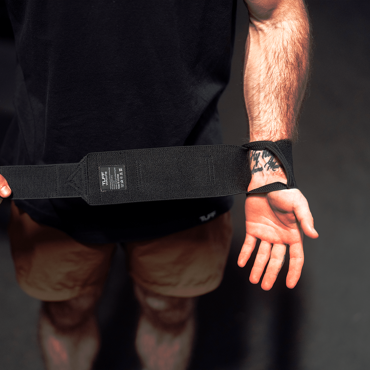 16" Villain "PATCH" Wrist Wraps TuffWraps.com