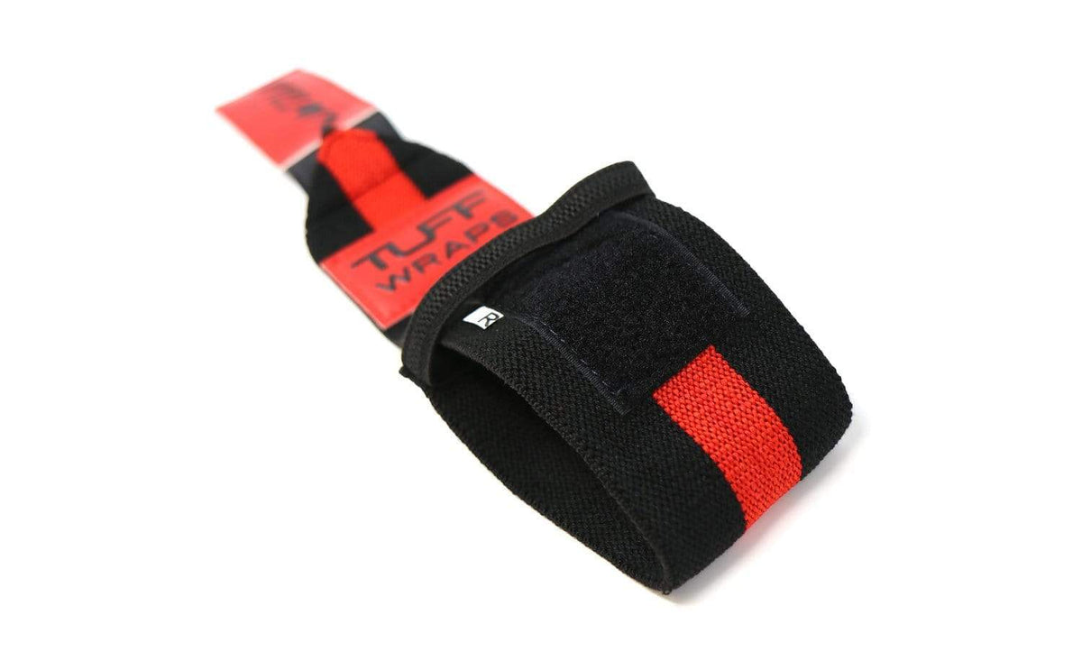 Villain Sidekick Wrist Wraps 16&quot; (Black/Red) TuffWraps.com