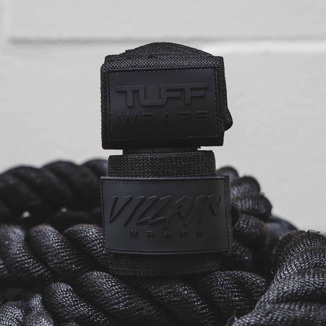 Blackout Villain Sidekick Wrist Wraps 16&quot; TuffWraps.com