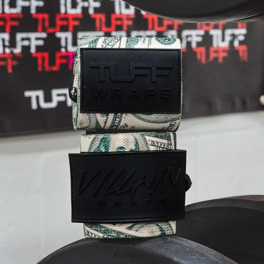 Money Villain Sidekick Wrist Wraps 16&quot; TuffWraps.com