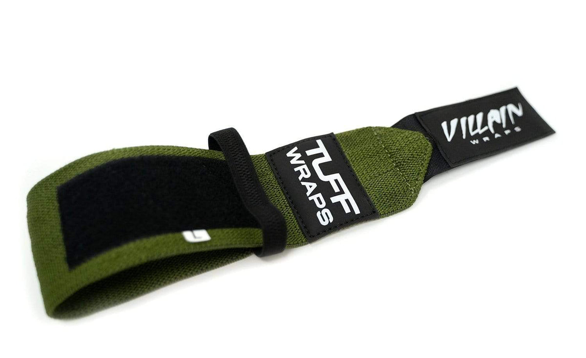 OD Green Villain Sidekick Wrist Wraps 16&quot; TuffWraps.com