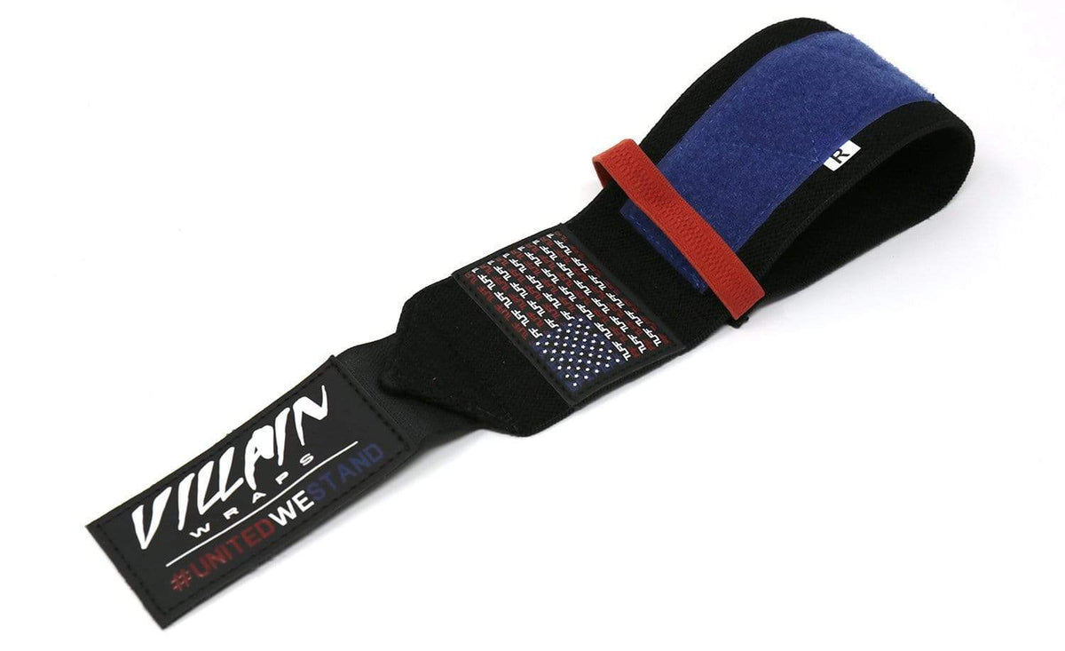 United We Stand Villain Sidekick Wrist Wraps 16&quot; TuffWraps.com