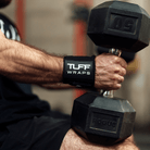 16" Villain "STIFF" Wrist Wraps - All Black TuffWraps.com