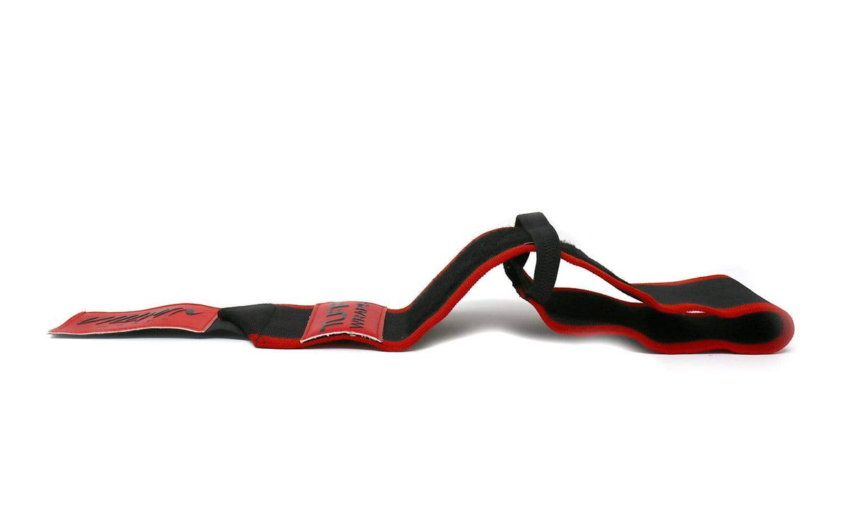 Villain &quot;STIFF&quot; Wrist Wraps 16&quot; - (Black/Red) TuffWraps.com