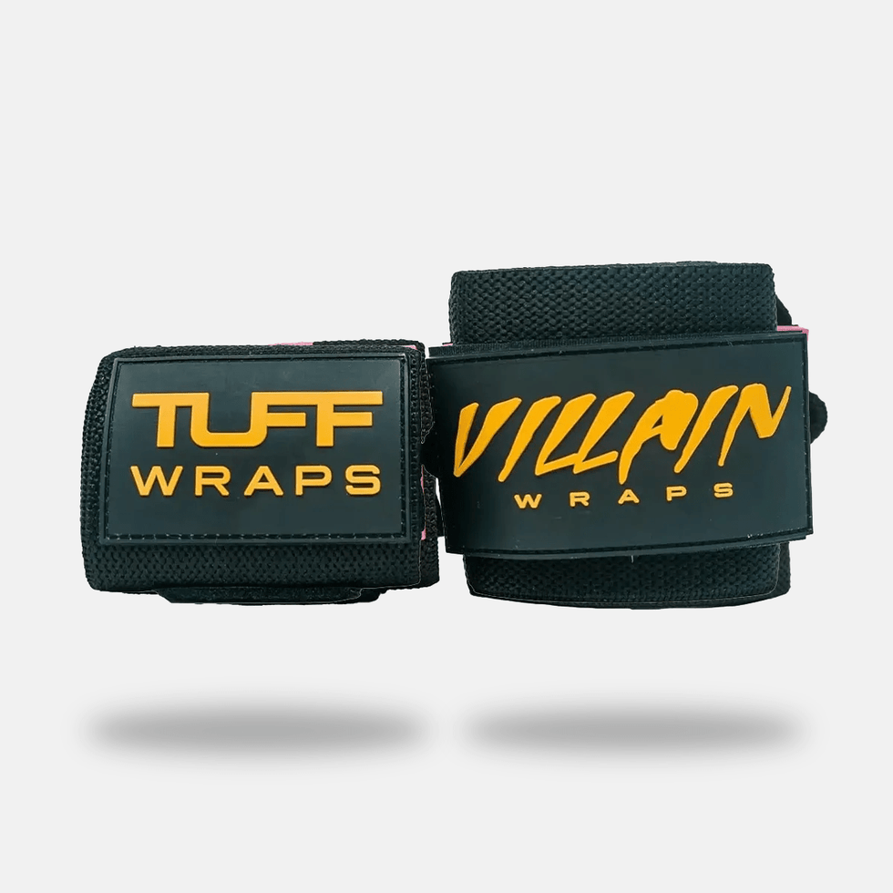 Powerlifting Wrist Wraps | No Thumb Loop for Wrist Support – TuffWraps.com