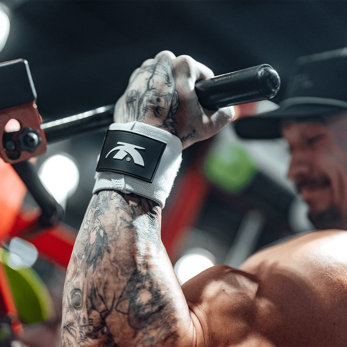 16" Villain Wrist Wraps - Icon Edition | Ghost 16 inch TuffWraps.com