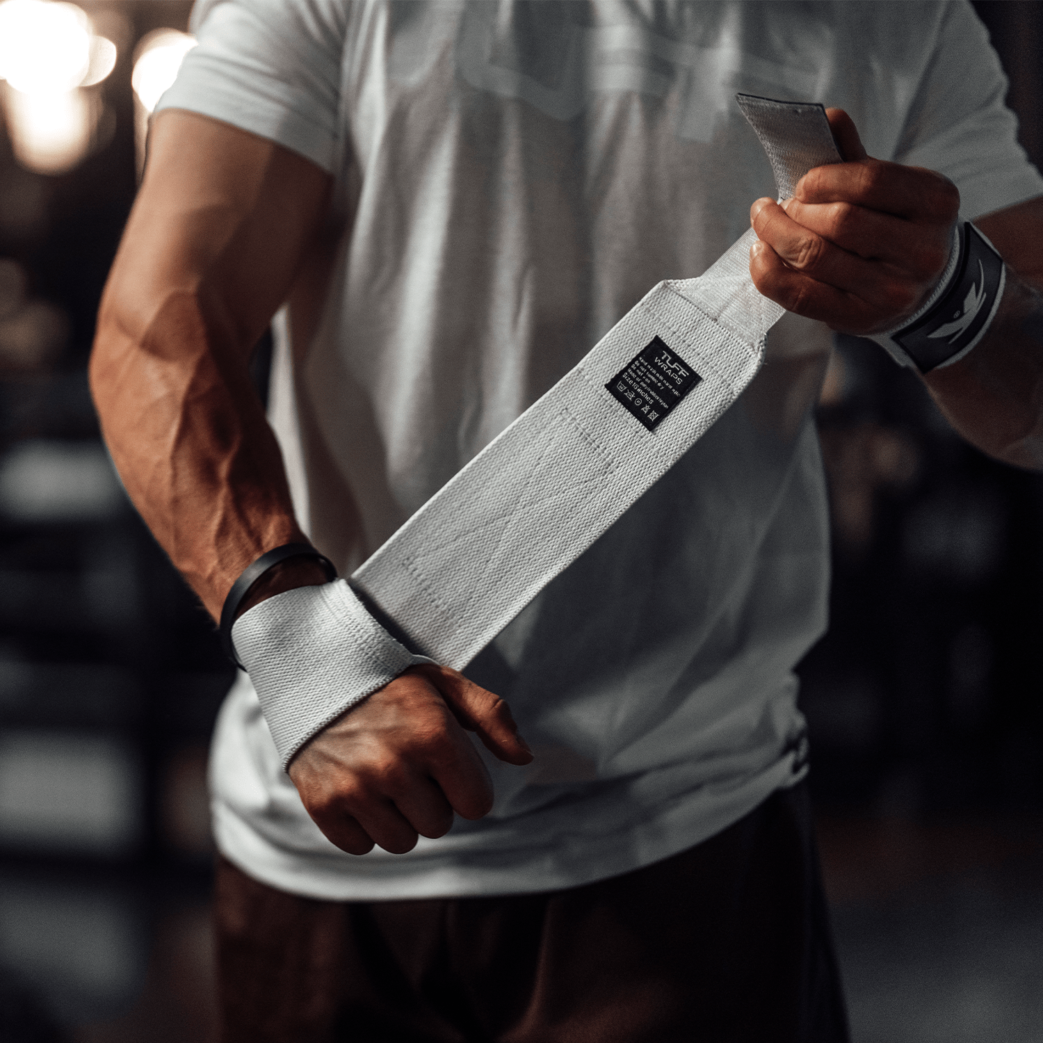 16" Villain Wrist Wraps - Icon Edition | Ghost 16 inch TuffWraps.com