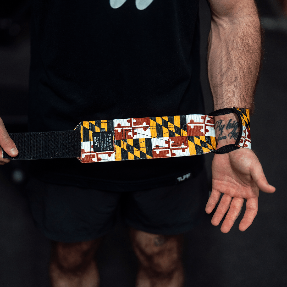 16" Villain Wrist Wraps - Maryland TuffWraps.com