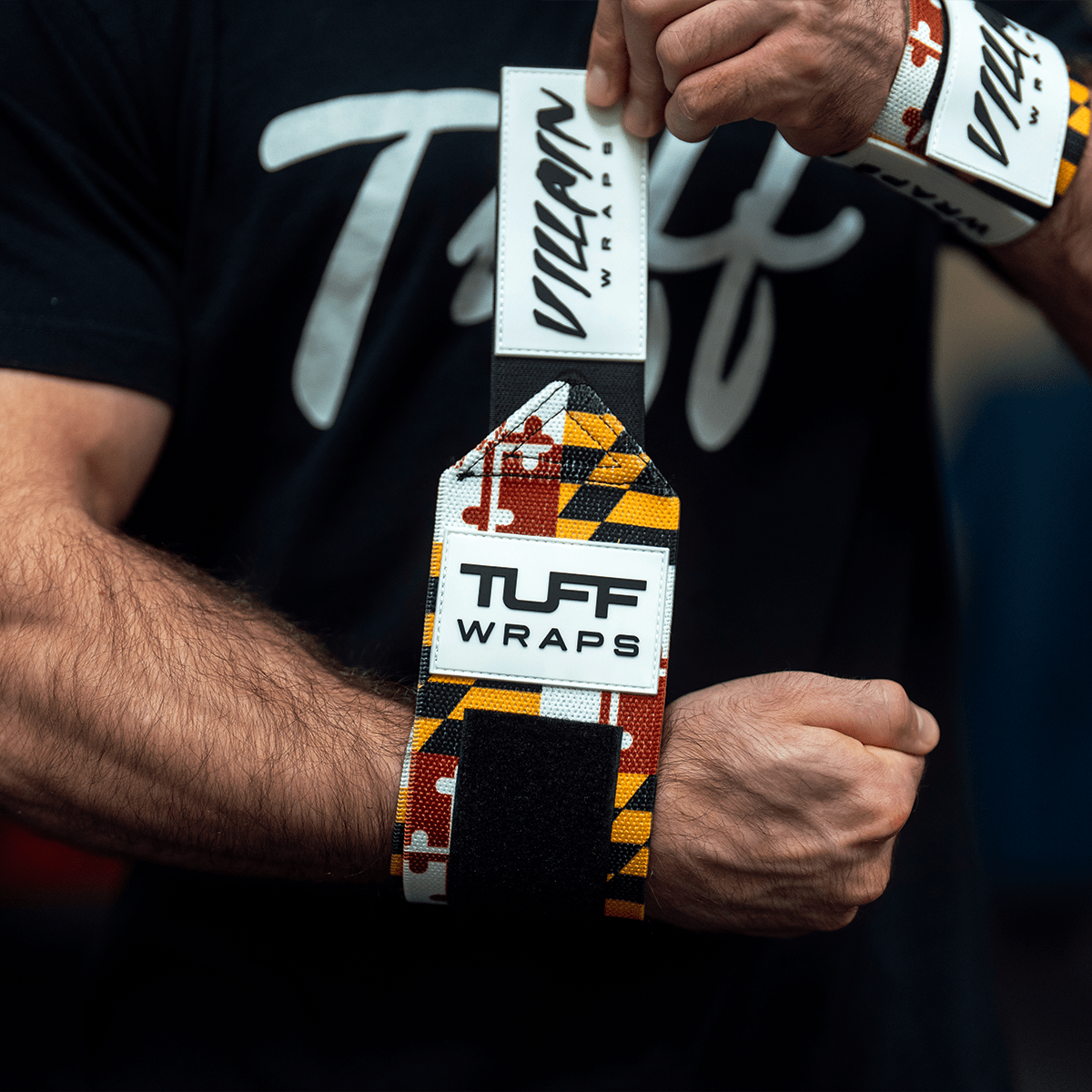 16" Villain Wrist Wraps - Maryland TuffWraps.com