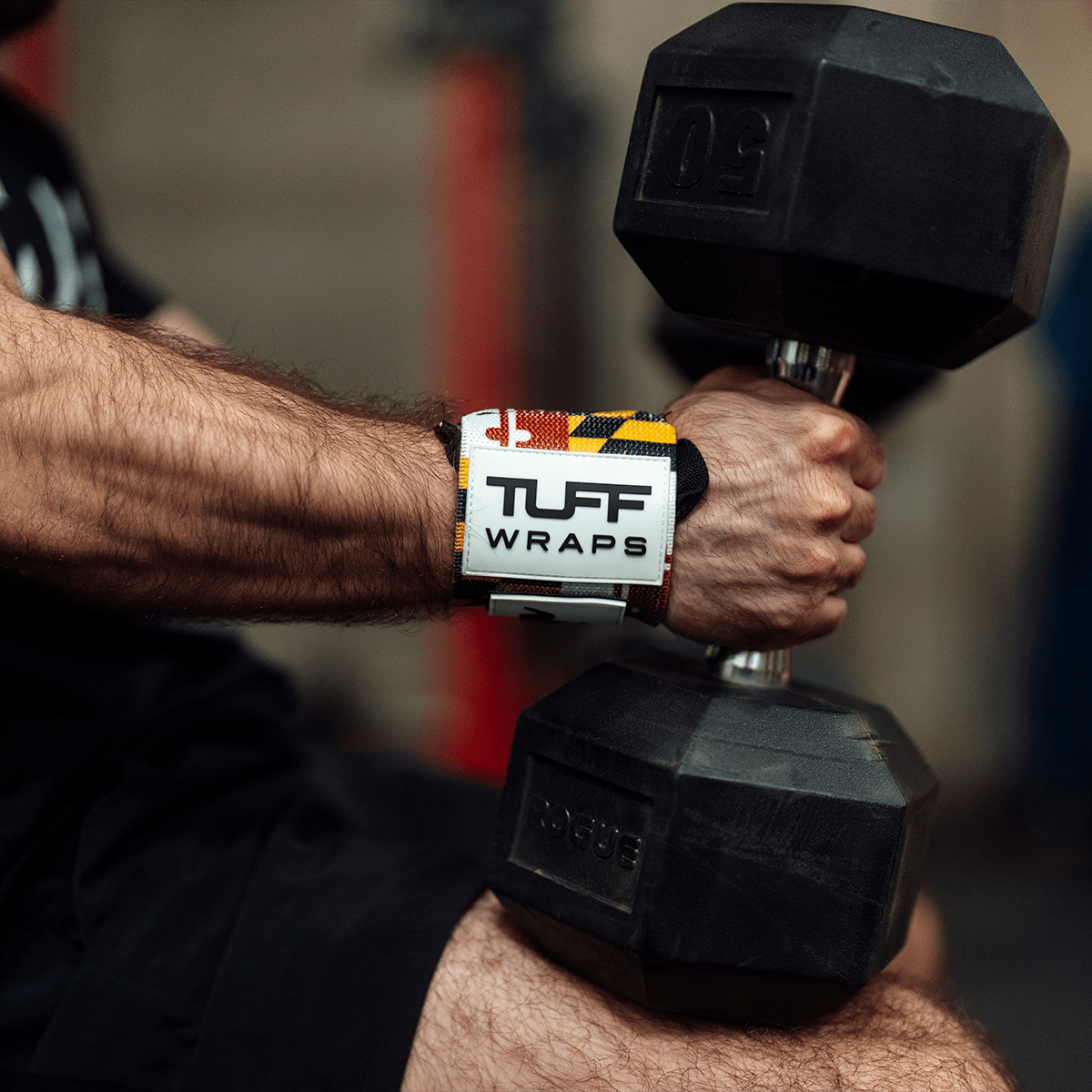 16" Villain Wrist Wraps - Maryland TuffWraps.com