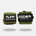 16" Villain Wrist Wraps - OD Green 16 inch TuffWraps.com