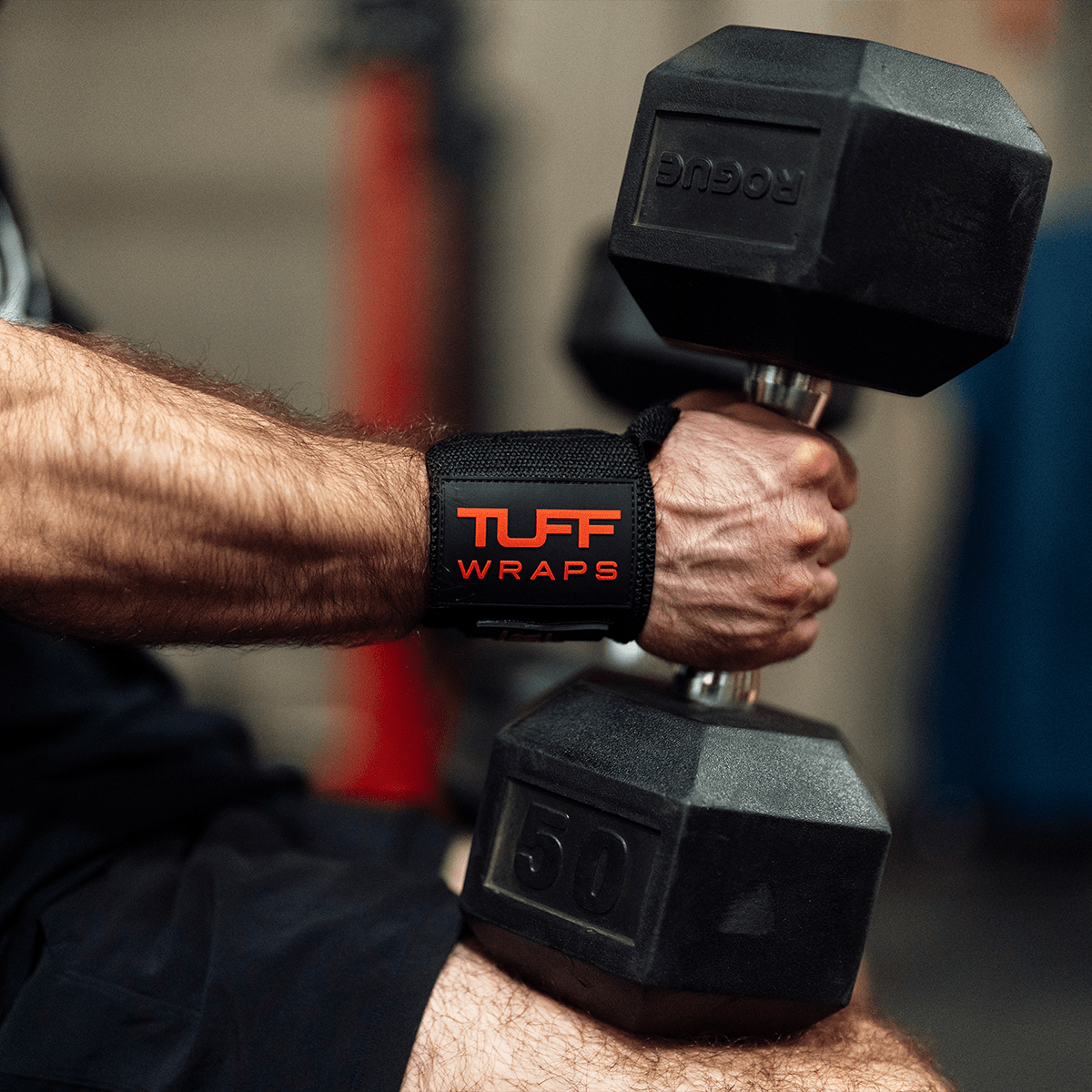 16" Villain Wrist Wraps - Stronger Things TuffWraps.com