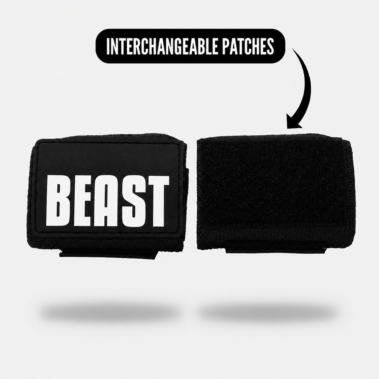 24" Villain "BEAST PATCH" Wrist Wraps 24 inch TuffWraps.com