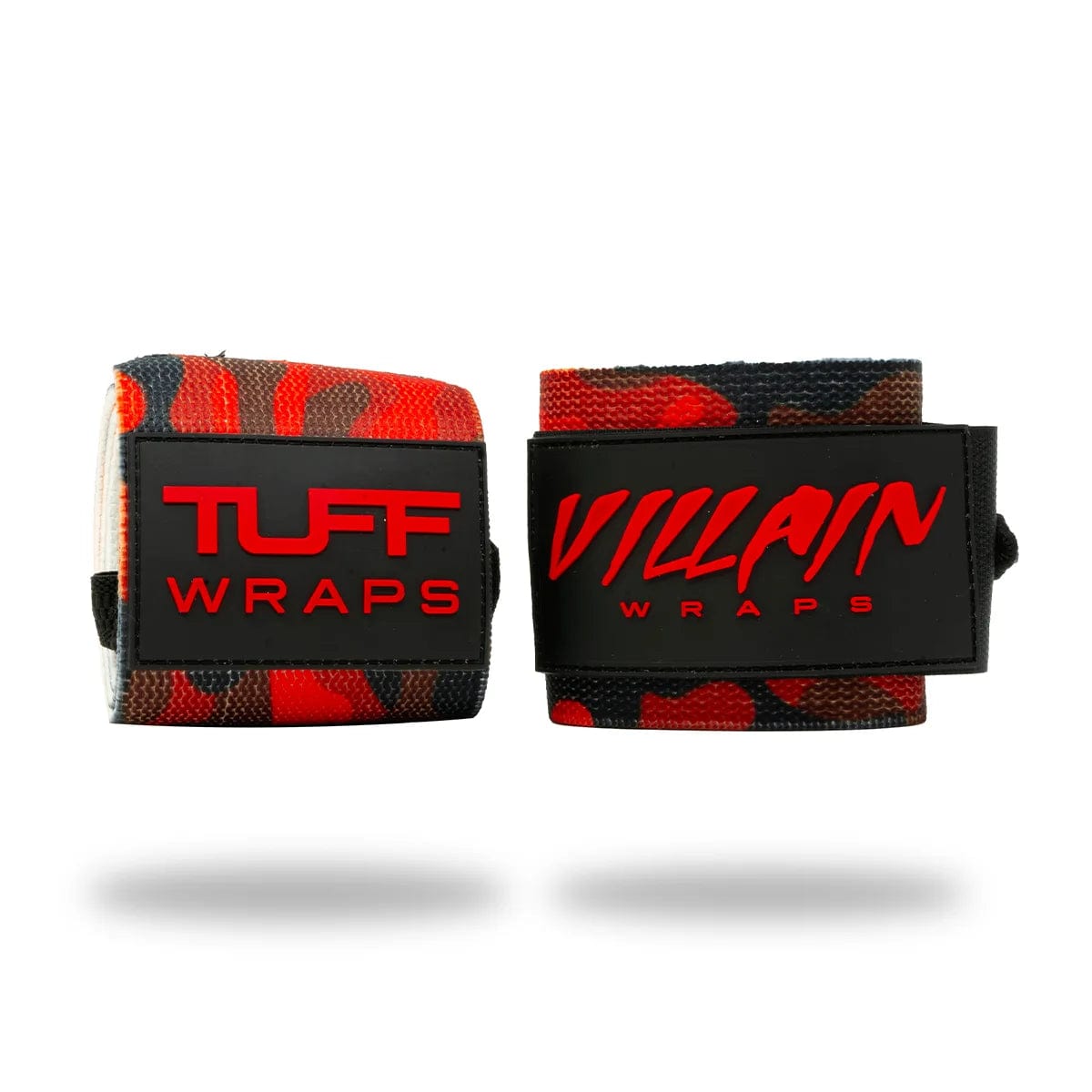 24" Villain Wrist Wraps - Red Camo TuffWraps.com