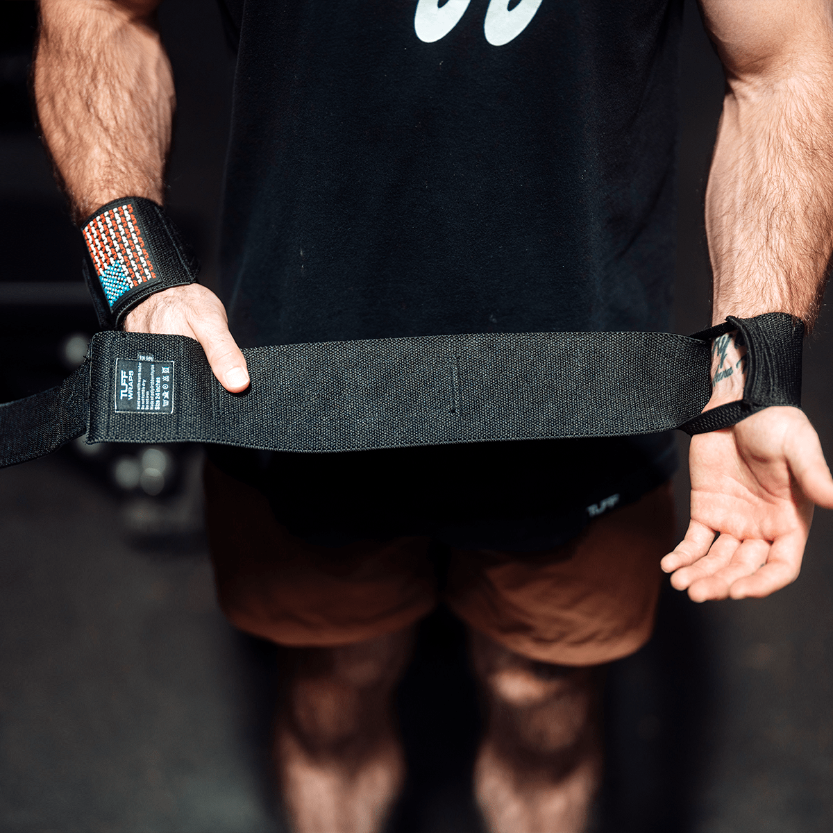 24" Villain Wrist Wraps - United We Stand 24 inch TuffWraps.com