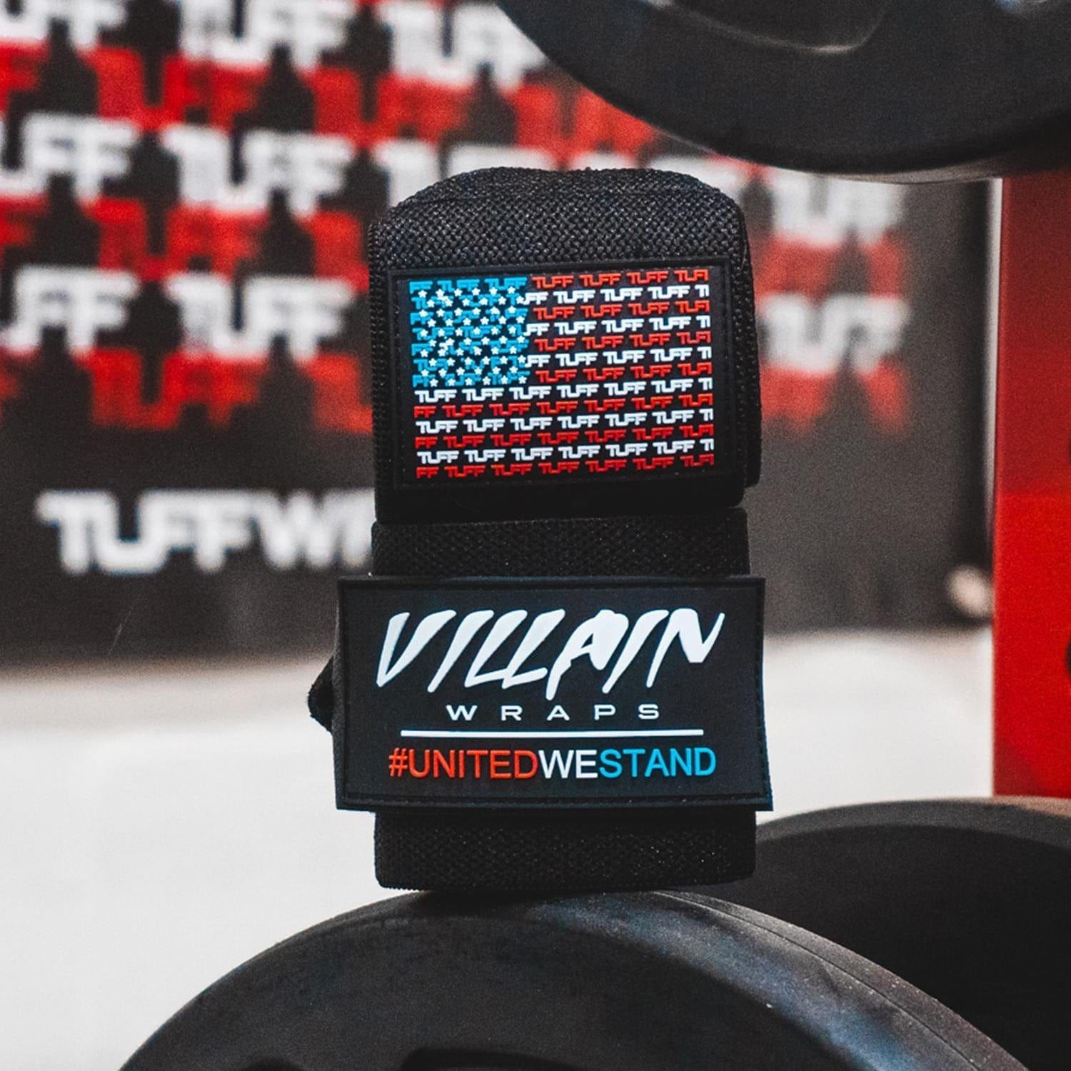 24" Villain Wrist Wraps - United We Stand TuffWraps.com