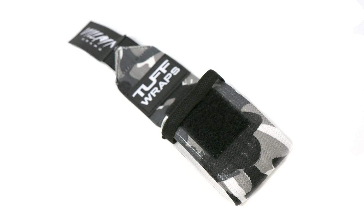 Villain Wrist Wraps 30&quot; (Black Camo) TuffWraps.com