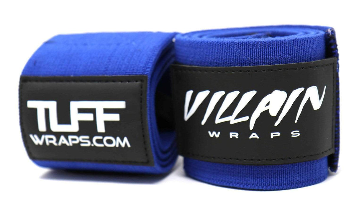 Villain &quot;X-STIFF&quot; Wrist Wraps 30&quot; - (Royal Blue) TuffWraps.com