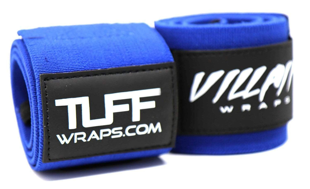 Villain &quot;X-STIFF&quot; Wrist Wraps 30&quot; - (Royal Blue) TuffWraps.com