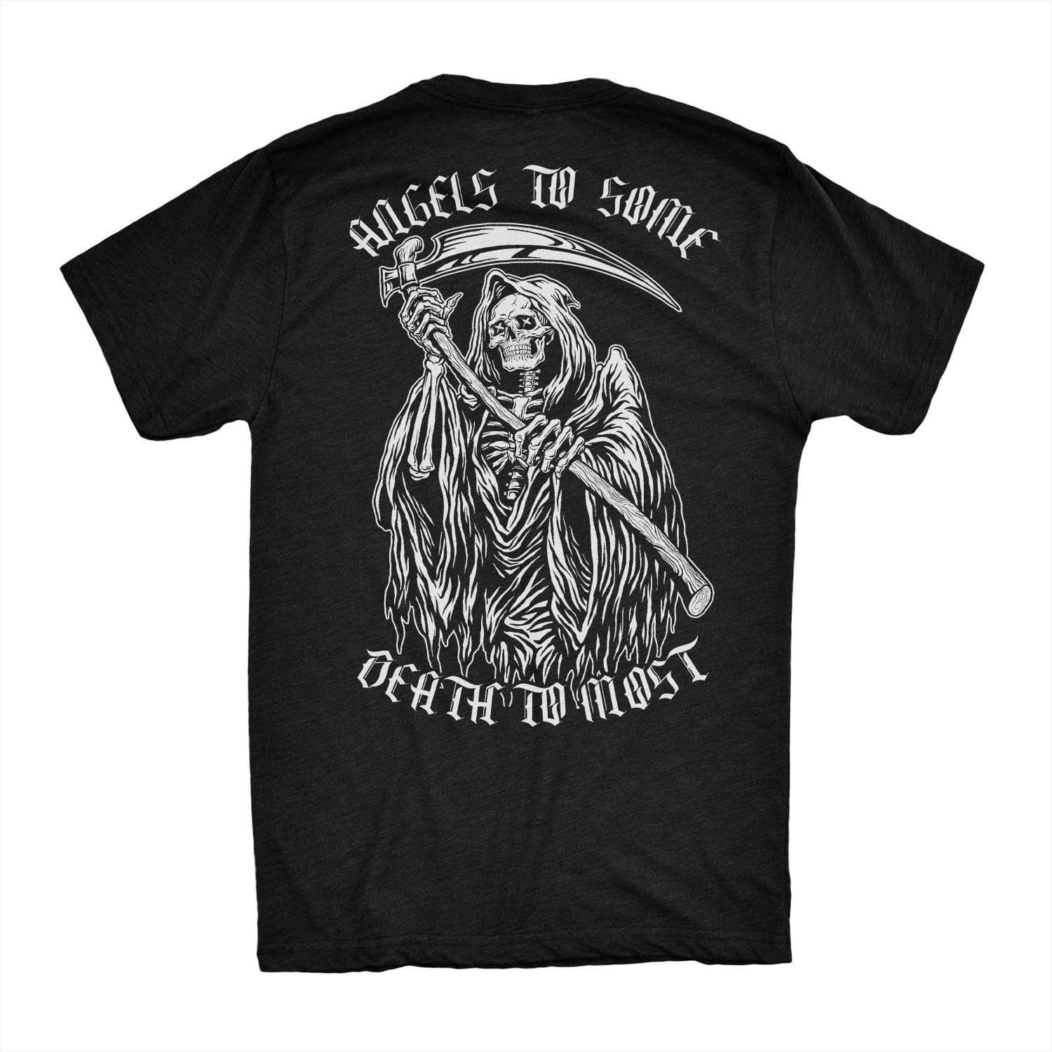 Angels to Some, Death to Most Tee S / Black TuffWraps.com