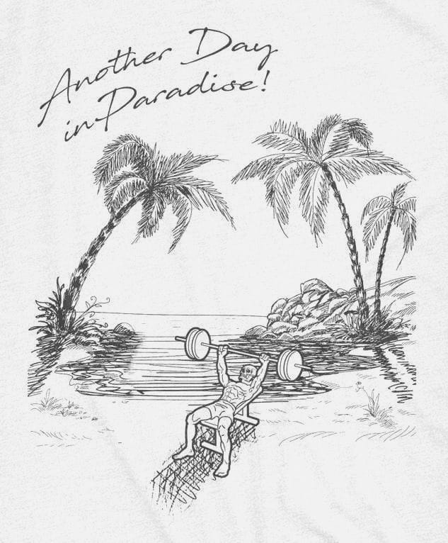 Another Day in Paradise Tee TuffWraps.com