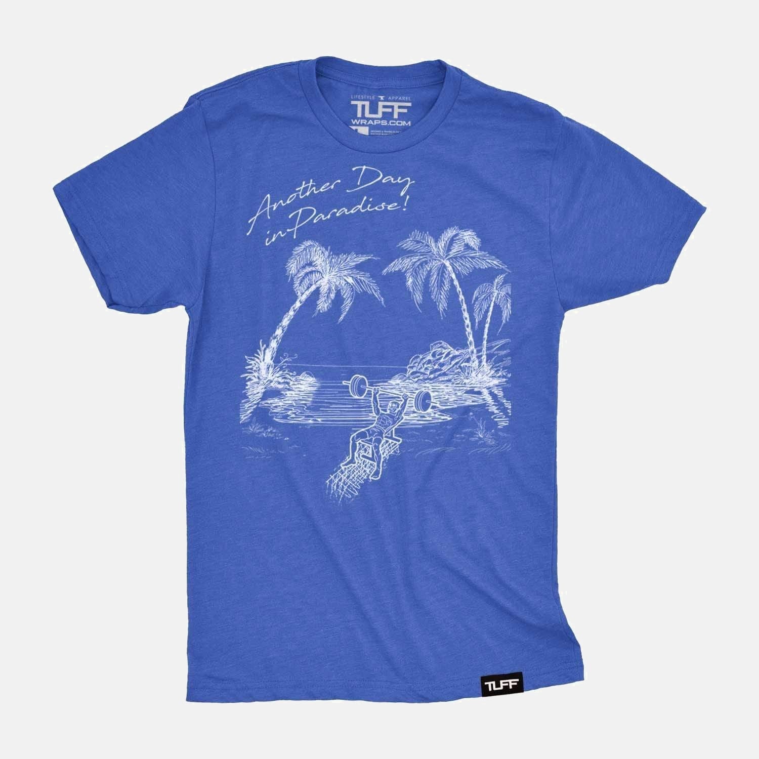 Another Day in Paradise Tee Vintage Blue / S TuffWraps.com