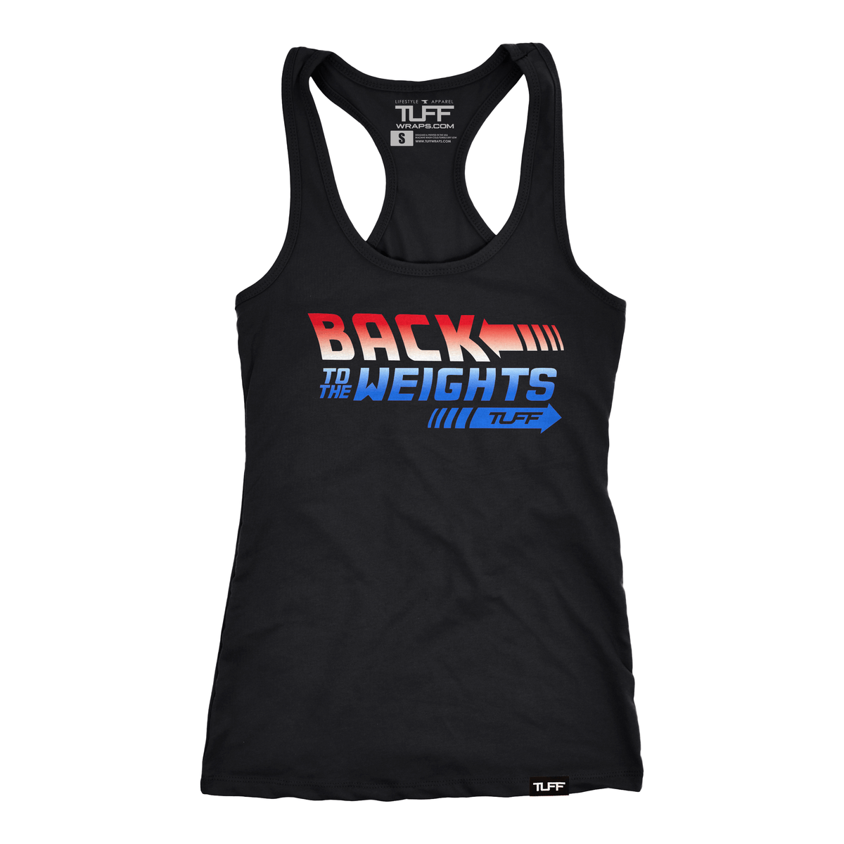 Back to the Weights Racerback Tank XS / Merica TUFF