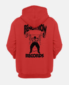 Bench Row Records Hooded Sweatshirt Red / XS / 1 TuffWraps.com
