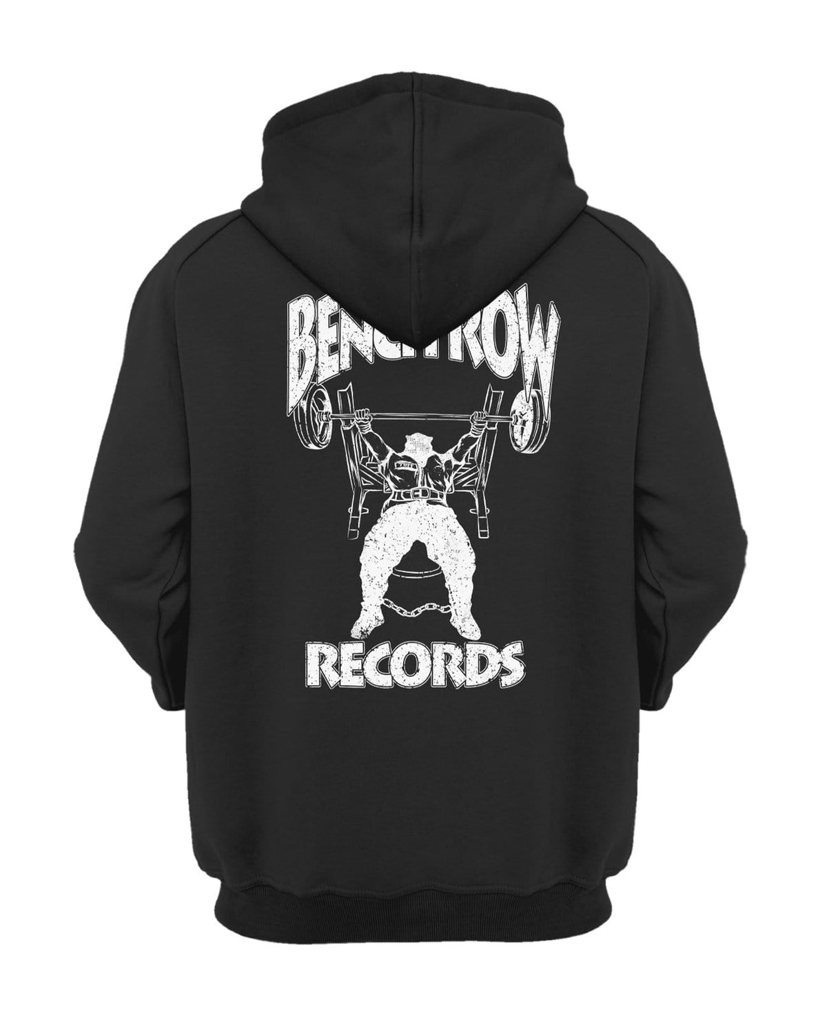 Bench Row Records Hooded Sweatshirt XS / Black v2 TuffWraps.com