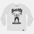 Bench Row Records Long Sleeve Tee White / S / 1 TuffWraps.com