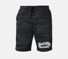 Bench Row Records Tapered Fleece Shorts Black Camo / XS / 1 TuffWraps.com