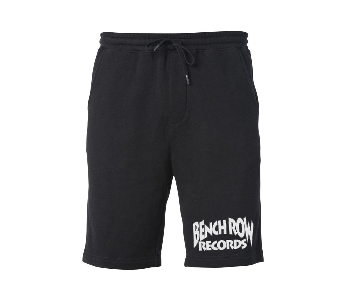 Bench Row Records Tapered Fleece Shorts XS / Black v2 TuffWraps.com