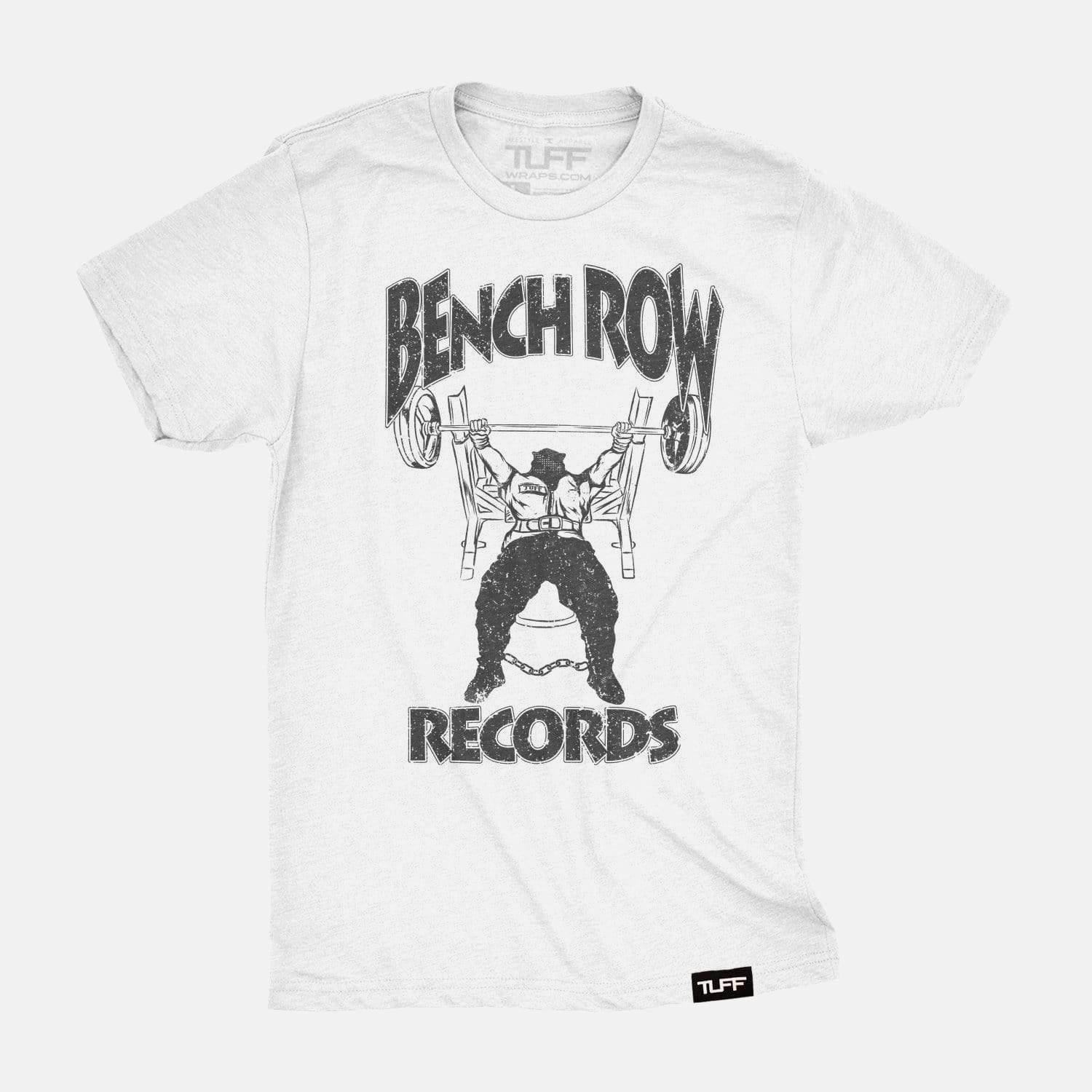 Bench Row Records Tee White / S / 1 TuffWraps.com