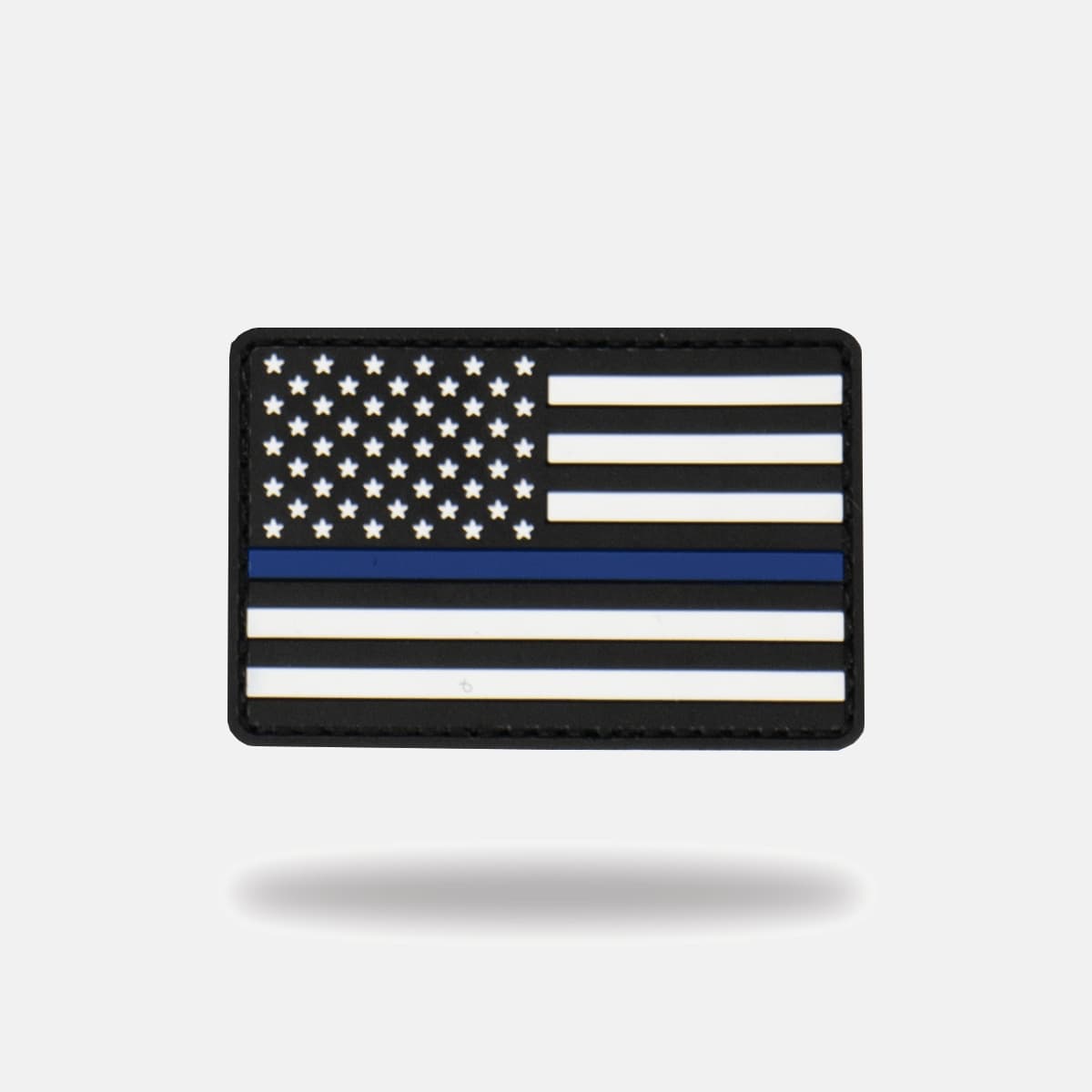 Blue Line Flag Patch TuffWraps.com