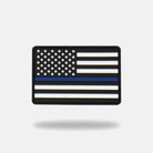 Blue Line Flag Patch TuffWraps.com