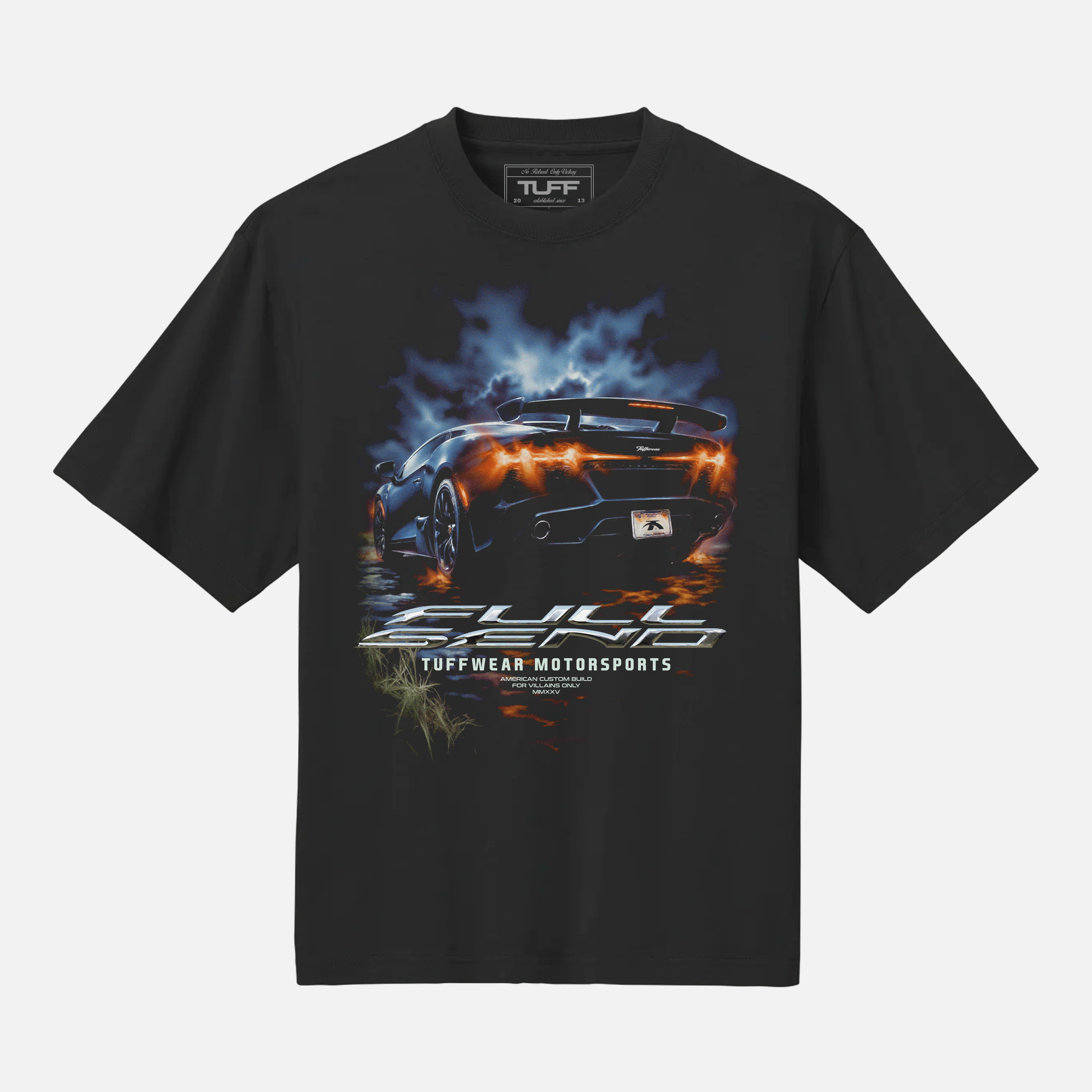 Built to Break Limits Tee Drop Shoulder / Black / XS TuffWraps.com