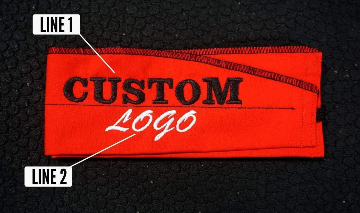 Custom Embroidered Wrist Wraps TuffWraps.com