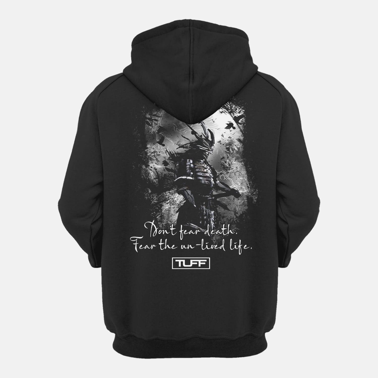 Don't Fear Death Hooded Sweatshirt XS TuffWraps.com