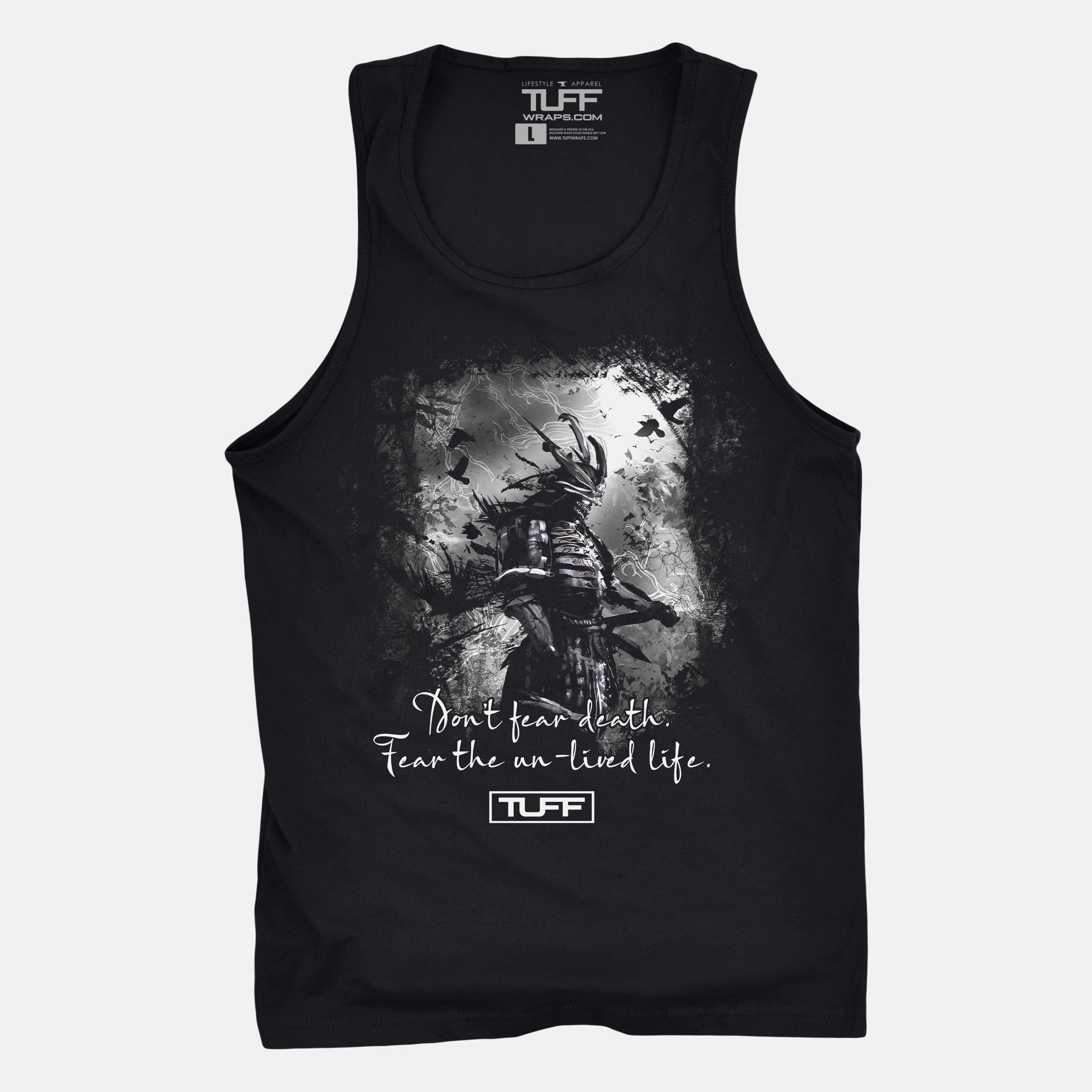 Don't Fear Death Tank Black / S TuffWraps.com