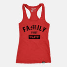 Family First Racerback Tank Red / XS TuffWraps.com