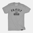 Family First Tee Heather Gray / S TuffWraps.com