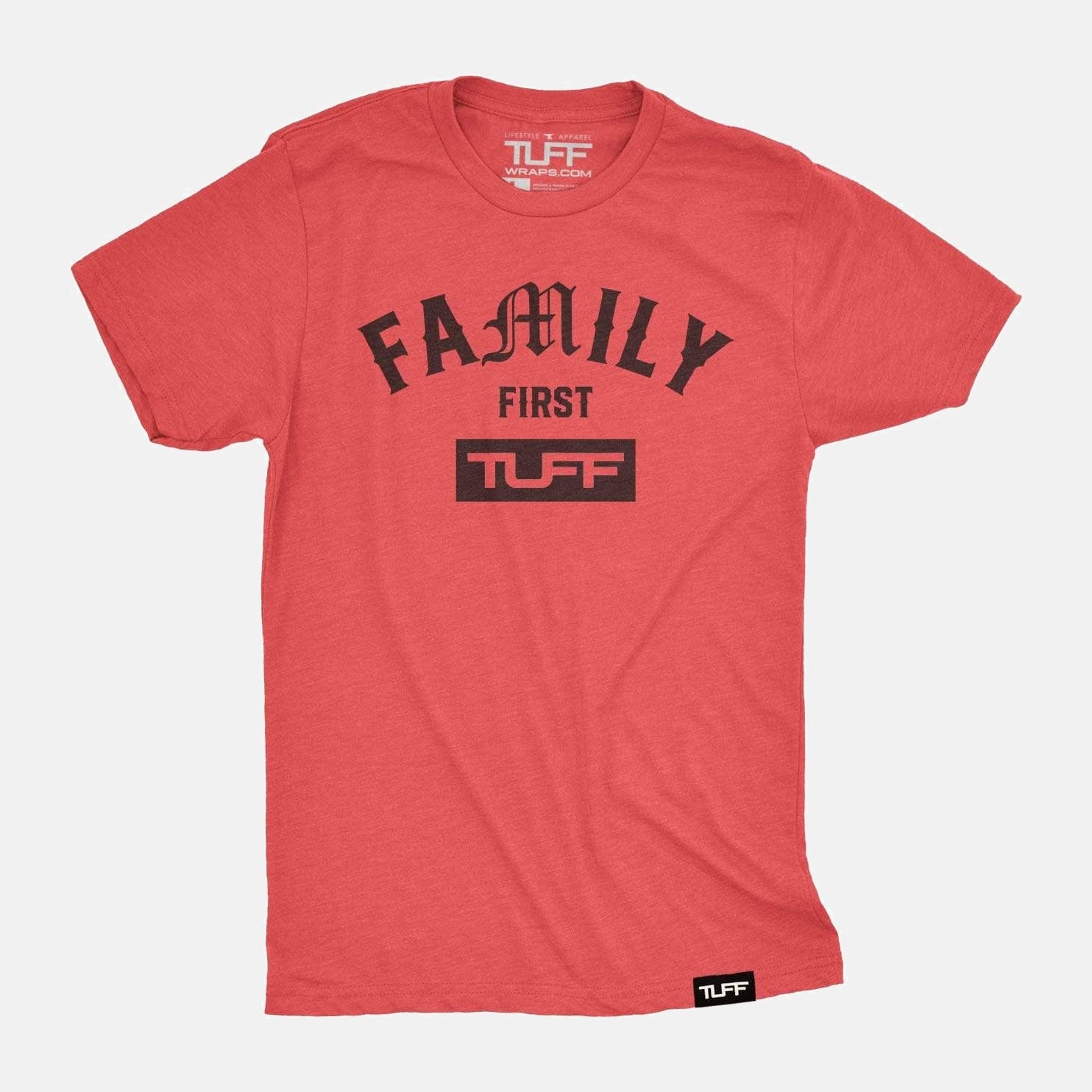 Family First Tee Vintage Red / S TuffWraps.com