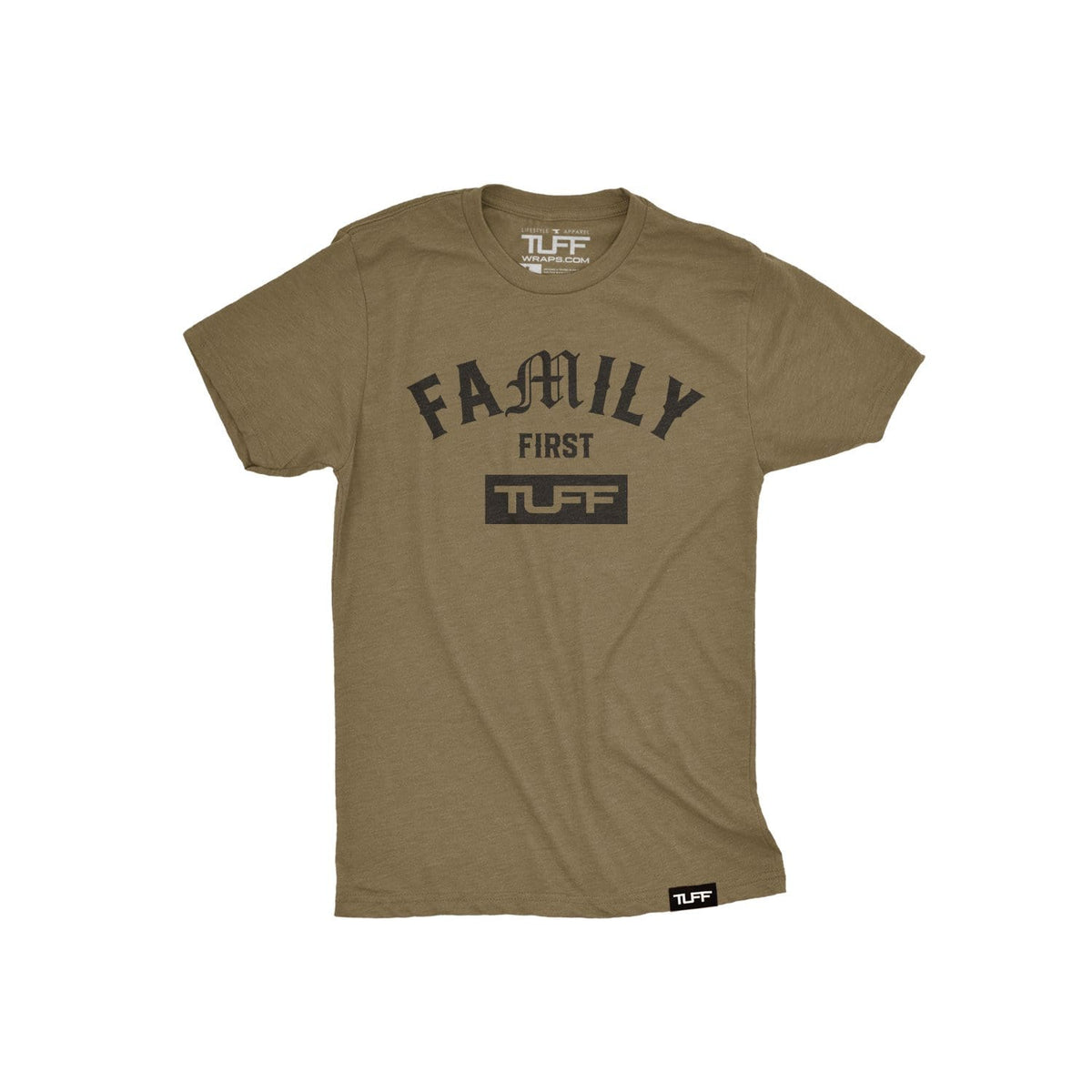 Family First Youth Tee XS / Military Green TuffWraps.com