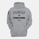 Family Is Everything Hooded Sweatshirt Gray / XS TuffWraps.com