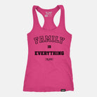 Family Is Everything Racerback Tank Hot Pink / XS TuffWraps.com