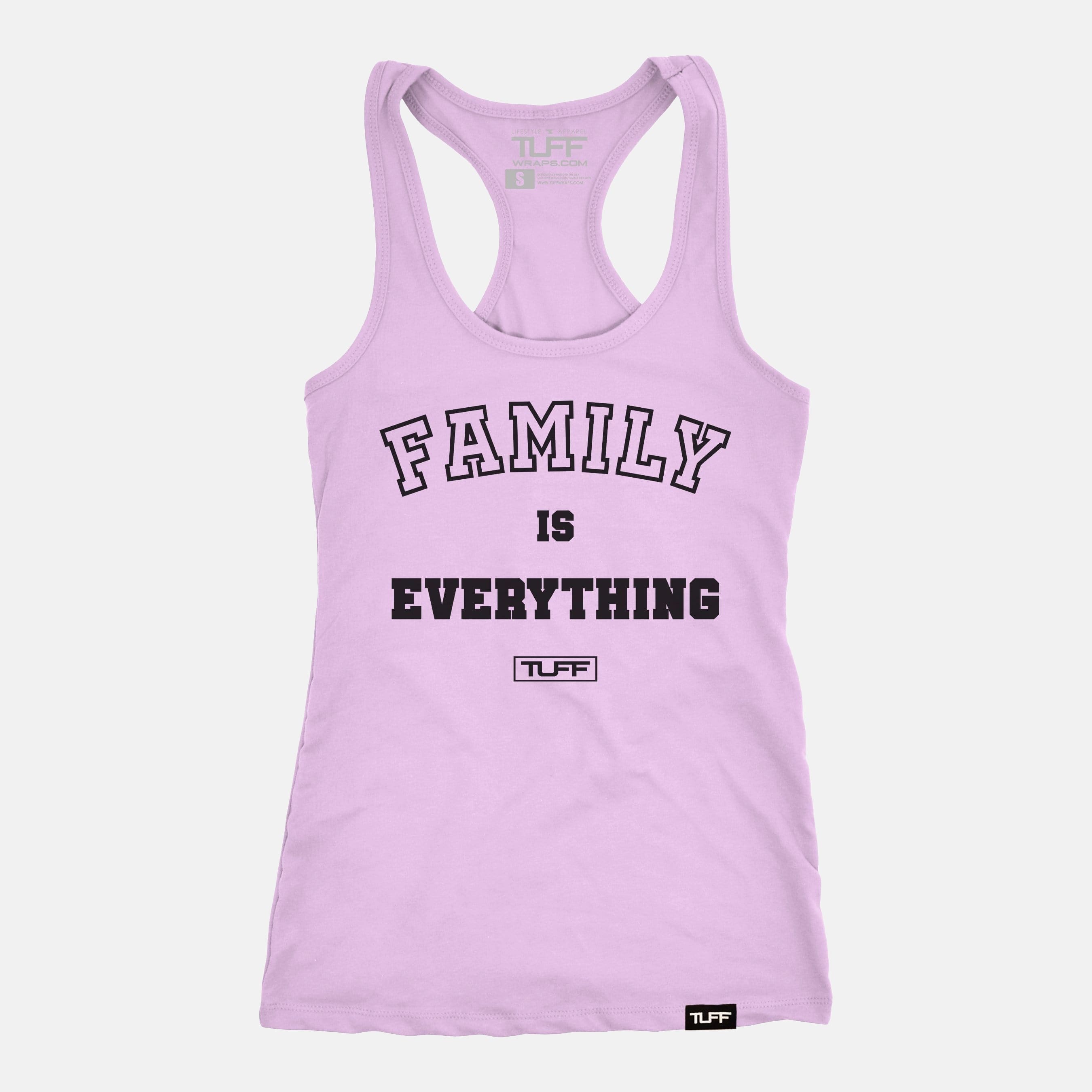 Family Is Everything Racerback Tank Lavender / XS TuffWraps.com