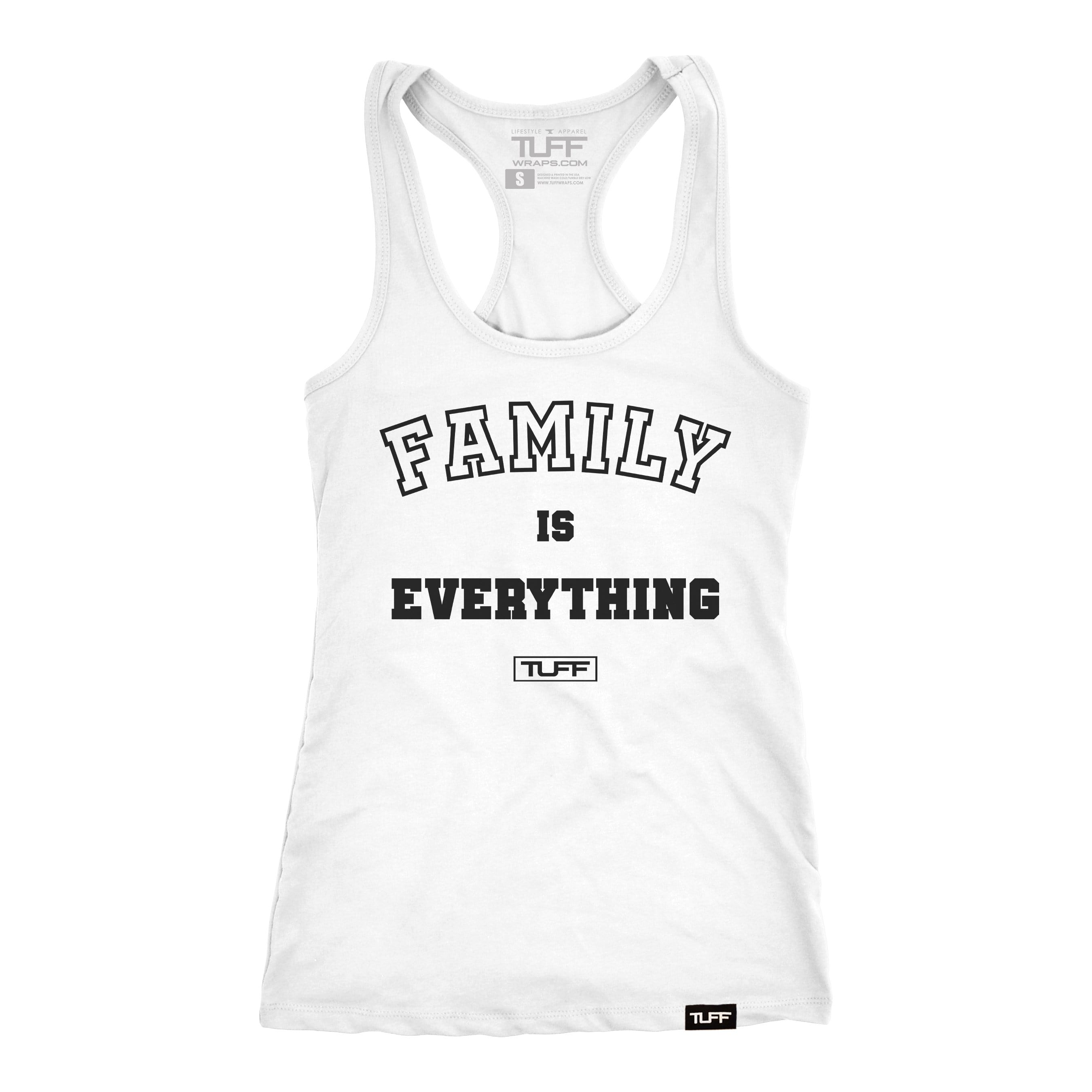 Family Is Everything Racerback Tank - Women's Fitness Tanks