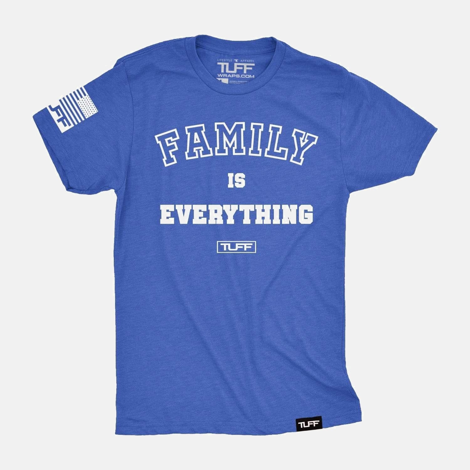 Family Is Everything Tee Vintage Blue / S TuffWraps.com