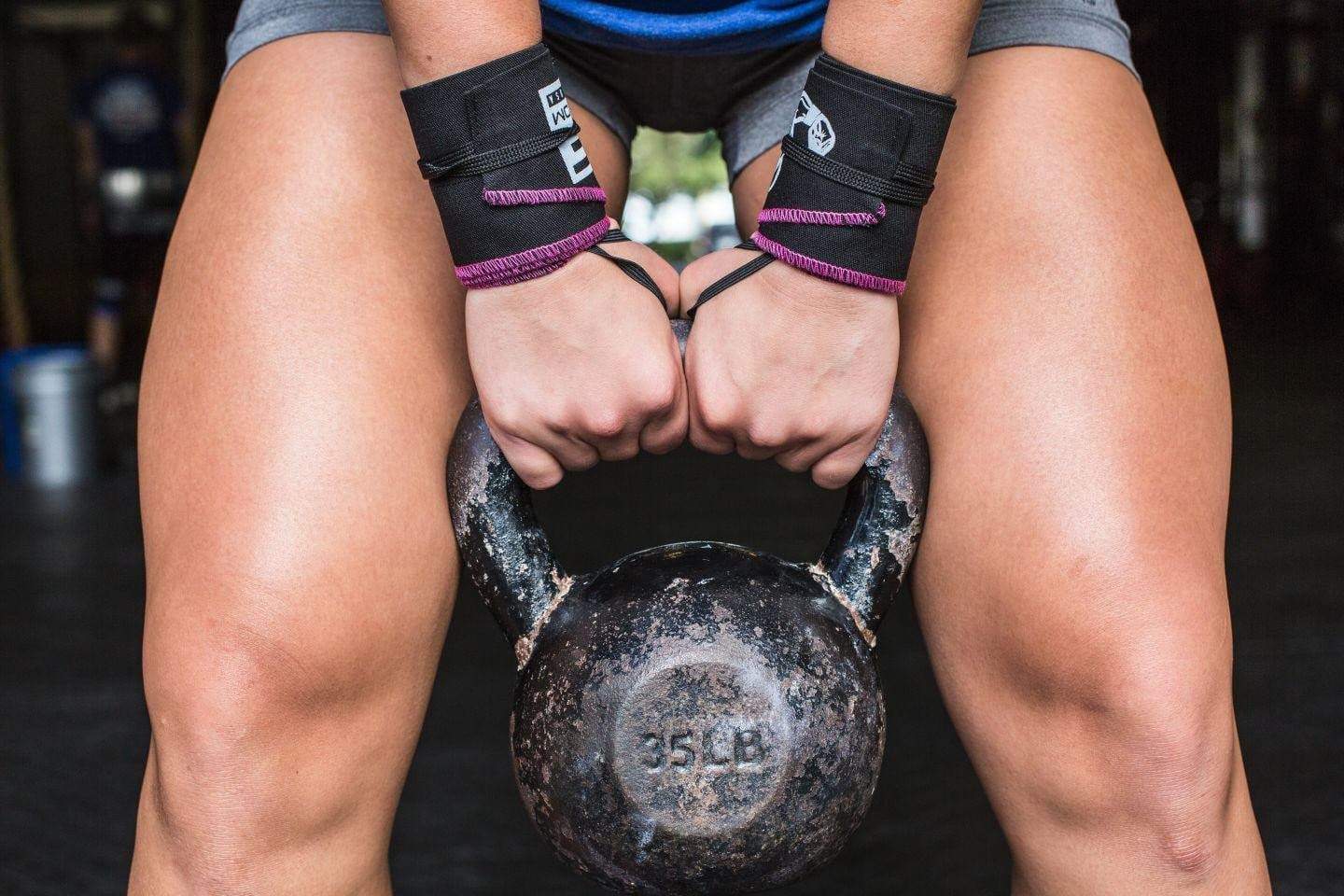 Fresh Fuchsia Wrist Wrap Support Default TuffWraps.com